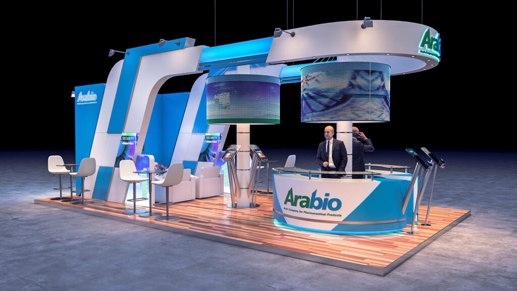 "Arabio" Exhibition Booth Design - Saudi Arabia :: Behance